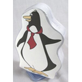 Penguin shape compressed T-shirt.